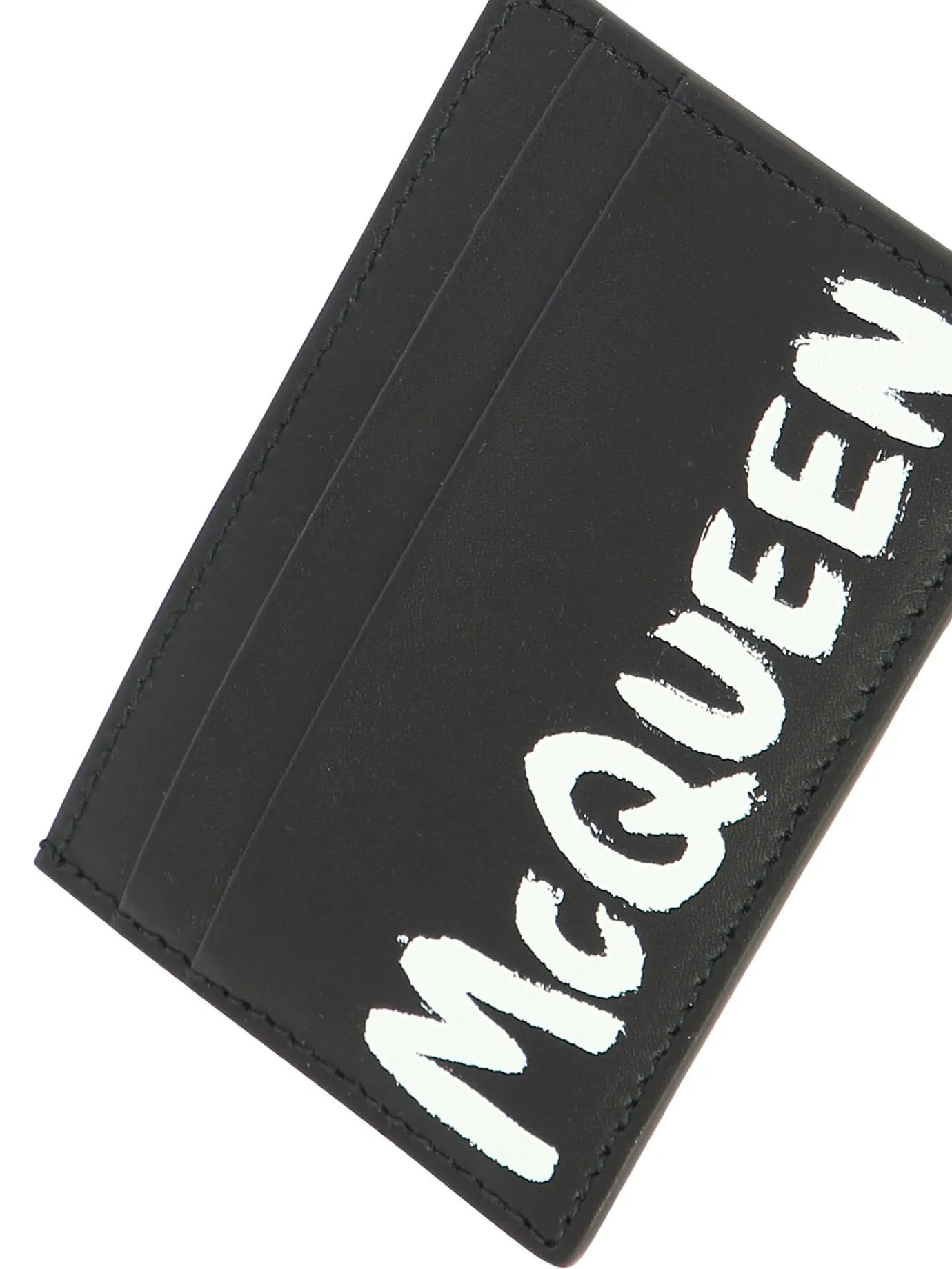 Alexander McQueen Mcqueen Graffiti Card Holder