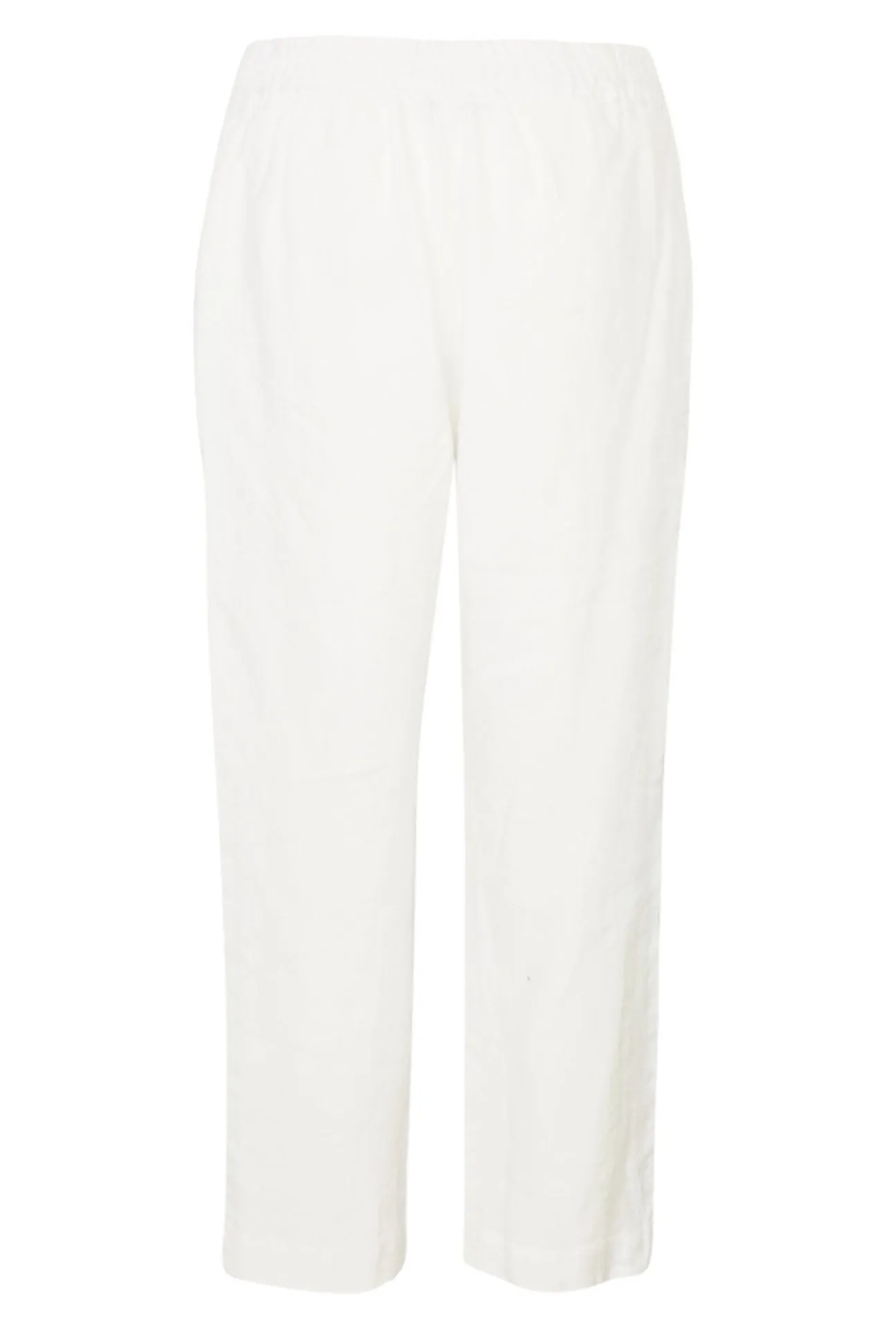 Curve Elasticated Waistband Linen Pants