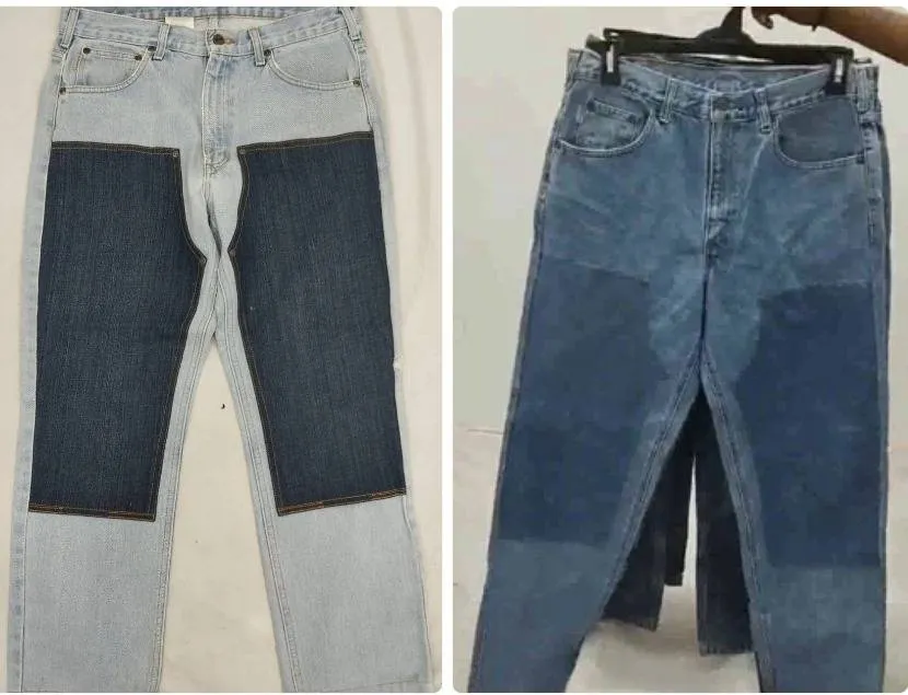 Custom handpick  Howie,  Rework double knees & Reworked Levi's patchwork jeans (No Stretch) -  200 Pcs