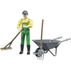 Farmer Figure and Accessories Set