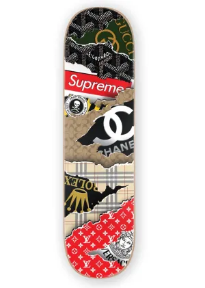 Fashion Addict Rip Off Archival Skateboard Deck by Denial- Daniel Bombardier