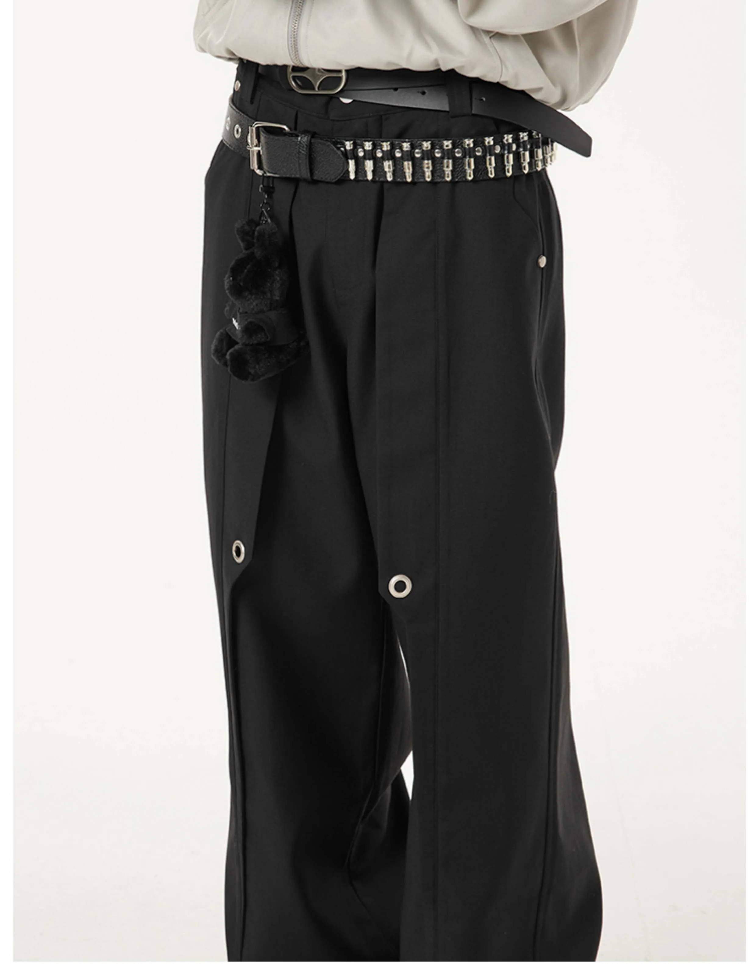 Flash Loose Straight Pants