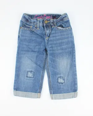 GAP PATCHWORK JEANS 4Y PRE-LOVED