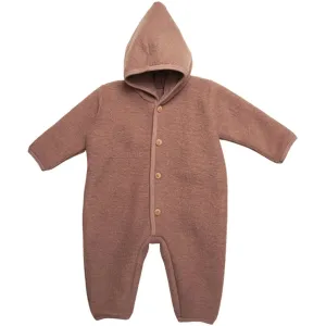 Huttelihut Pram Suit Wool Pooh Heather Rose