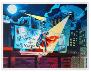 It's a Bird! It's a Plane! Dude is he Tagging? Giclee Print by Priest Corp