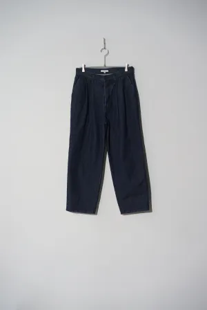 kontor / 2PLEAT DENIM SLACKS