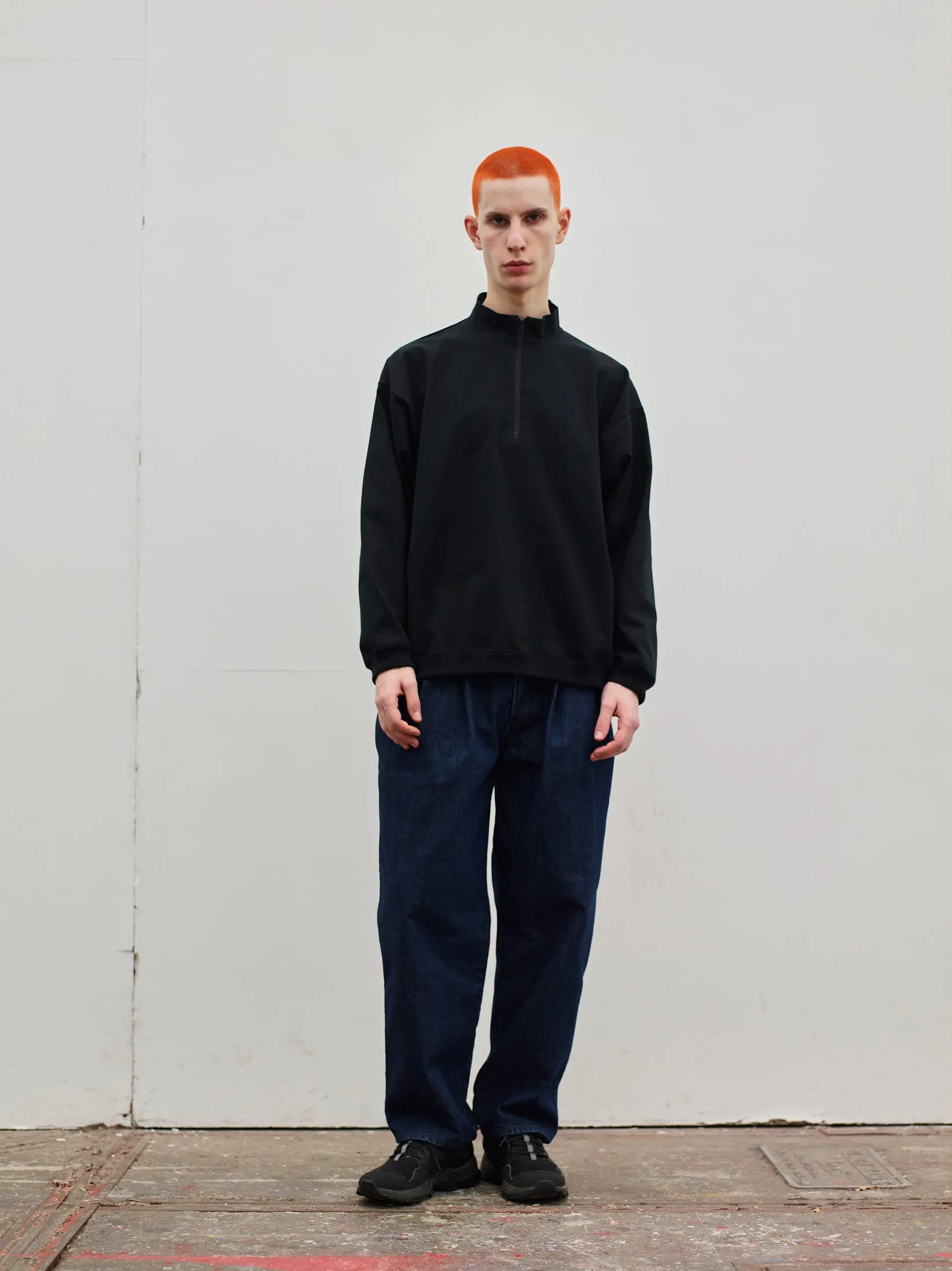 kontor / 2PLEAT DENIM SLACKS