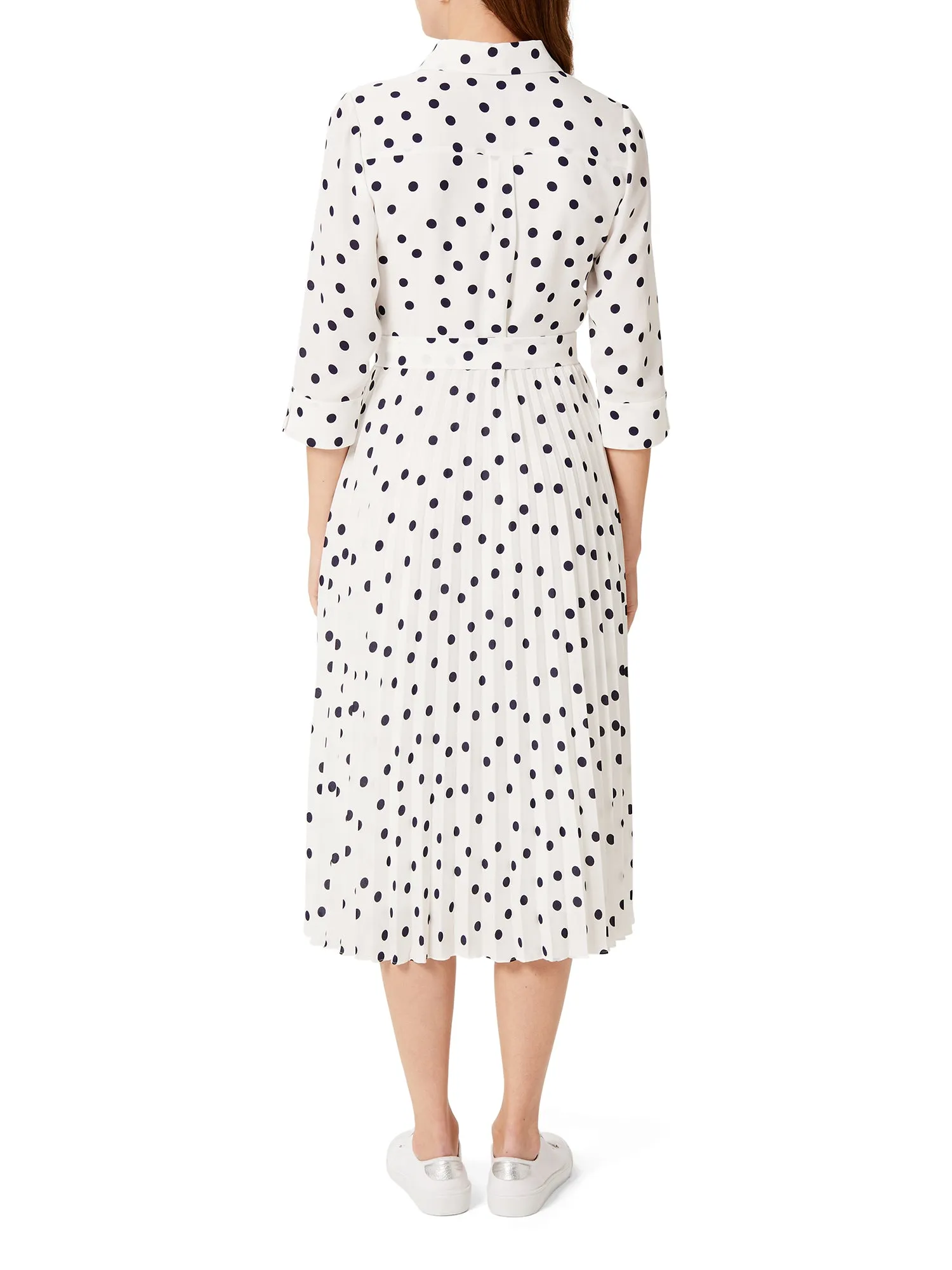 Leona Spot Midi Dress