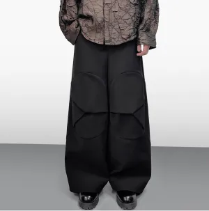 Loose-fitting wide pants