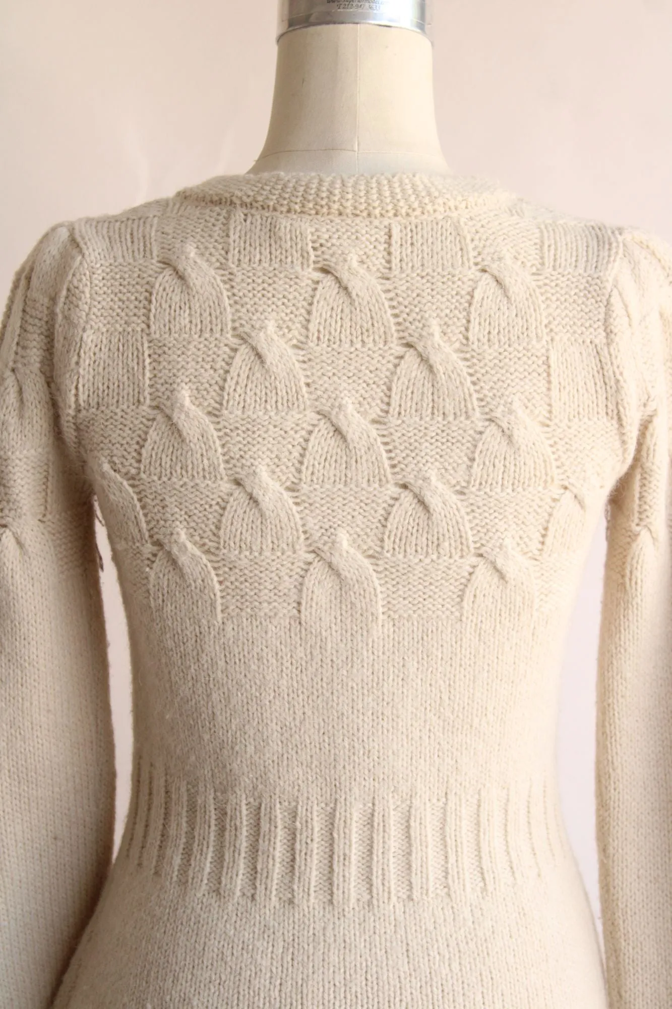 Moth Womens Sweater, Anthropologie Cream Cardigan Size Small, Wool Alpaca Blend