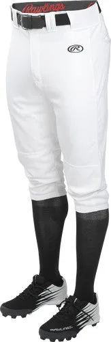 Rawlings Launch Knickers White - LNCHKP Baseball Knicker Pant