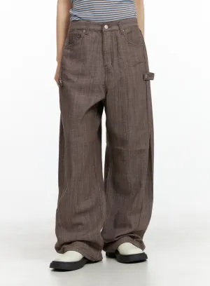 Strap Wide Leg Pants CY428