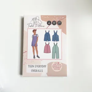 Tadah Patterns : Teen Everyday Overalls