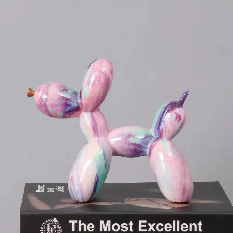 TEEK - Resin Graffiti Balloon Dog Statues