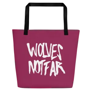 The Walking Dead Wolves Not Far Premium Tote Bag