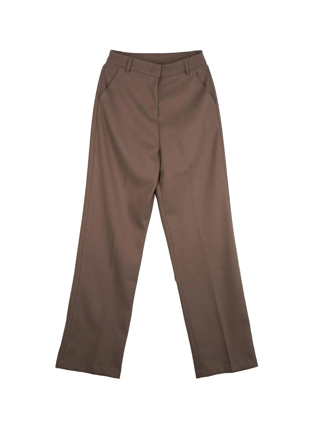 Warm Straight-Fit Slacks ON422